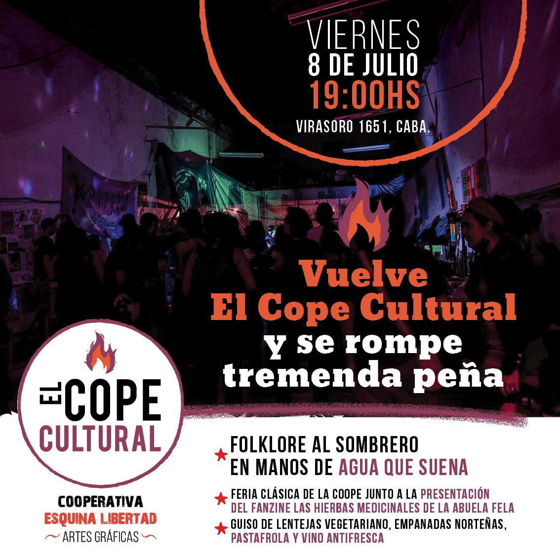 Read more about the article Vuelve el Cope Cultural y se rompe tremenda peña