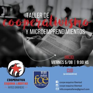 Read more about the article Cooperativismo y microemprendimientos en el CUD
