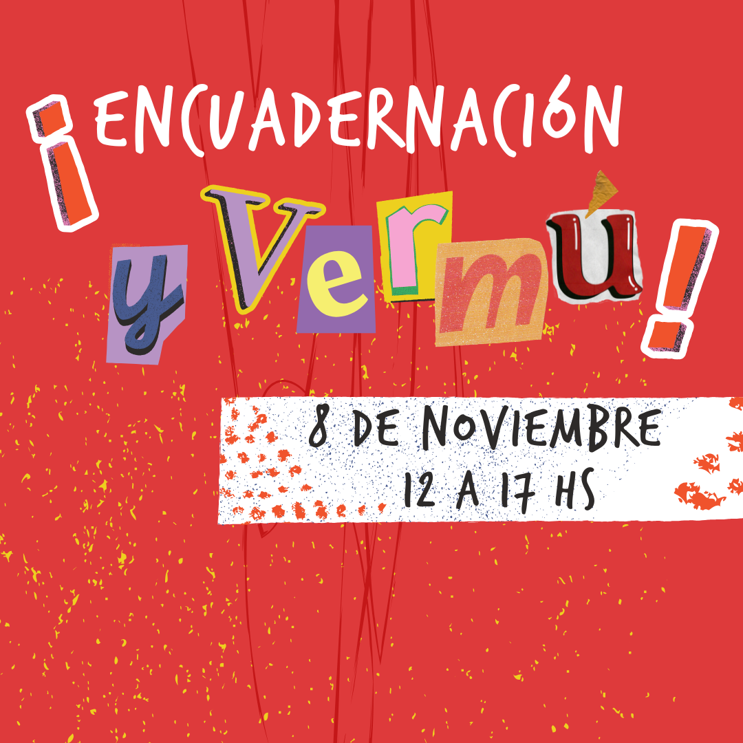 Lee más sobre el artículo ENCUADERNACIÓN Y VERMÚ ✂️🍸