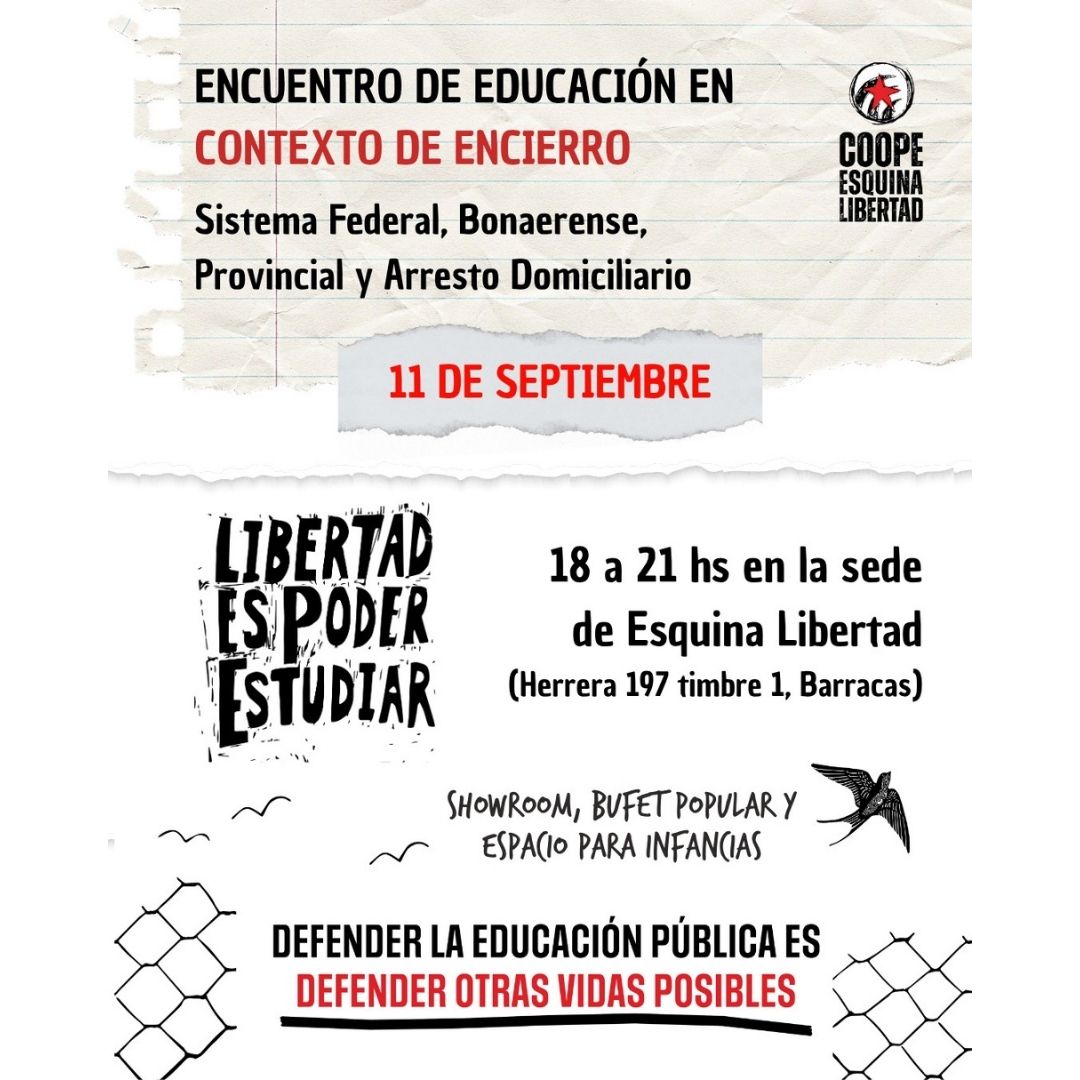 En este momento estás viendo ENCUENTRO DE EDUCACIÓN EN CONTEXTO DE ENCIERRO